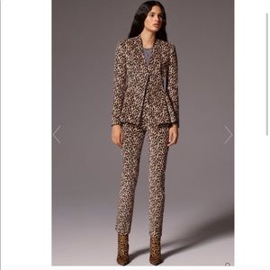 Rebecca Taylor leopard blazer size 8 brand new